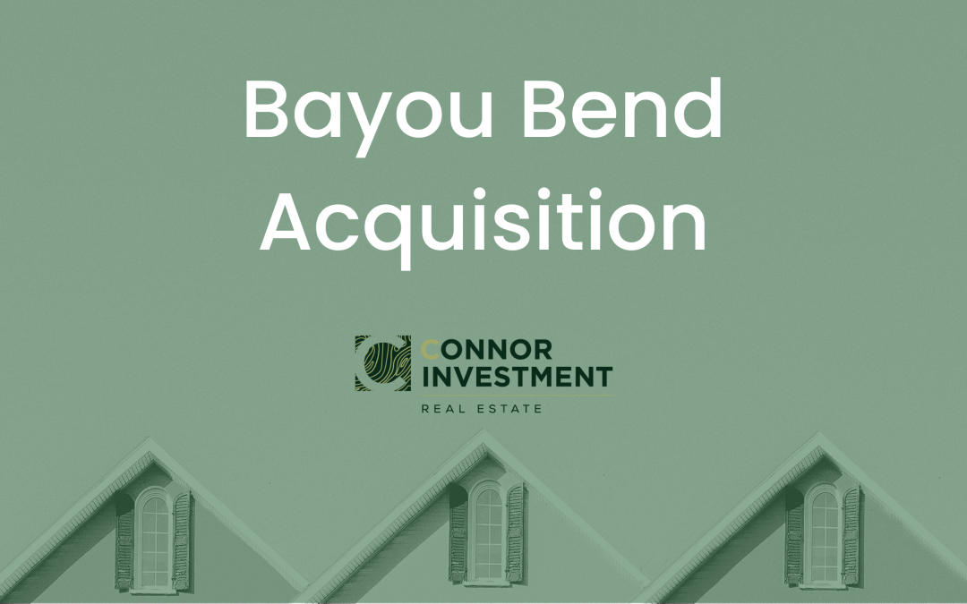 CIRE Land Fund II Acquires Bayou Bend
